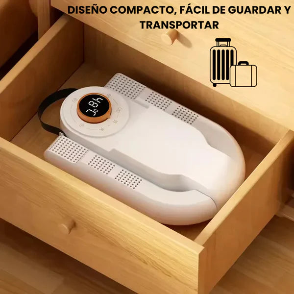 EL FUTURO DEL SECADO DE ZAPATOS ESTÁ AQUÍ.