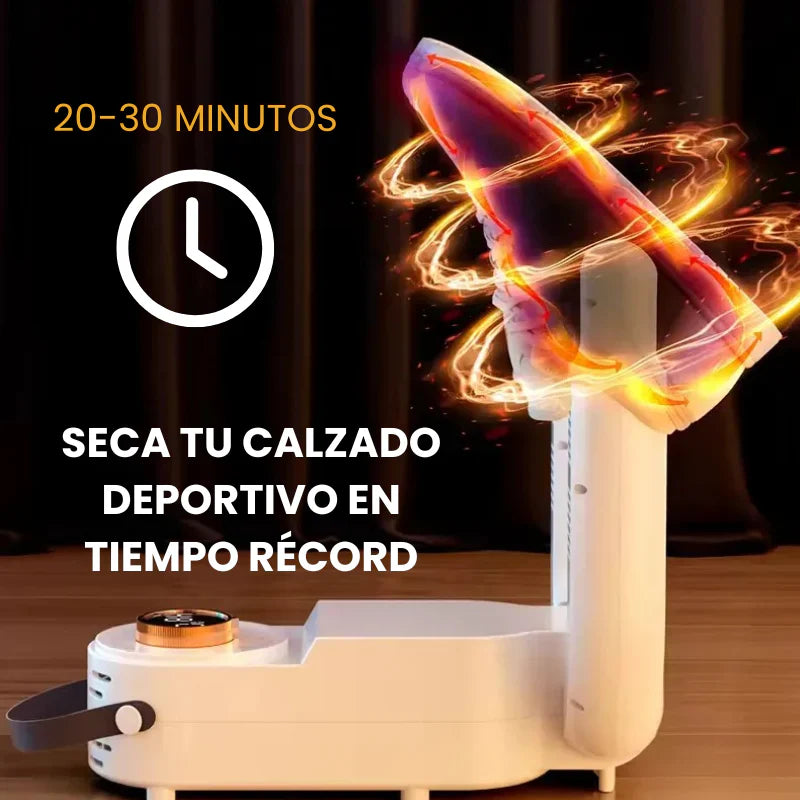 EL FUTURO DEL SECADO DE ZAPATOS ESTÁ AQUÍ.