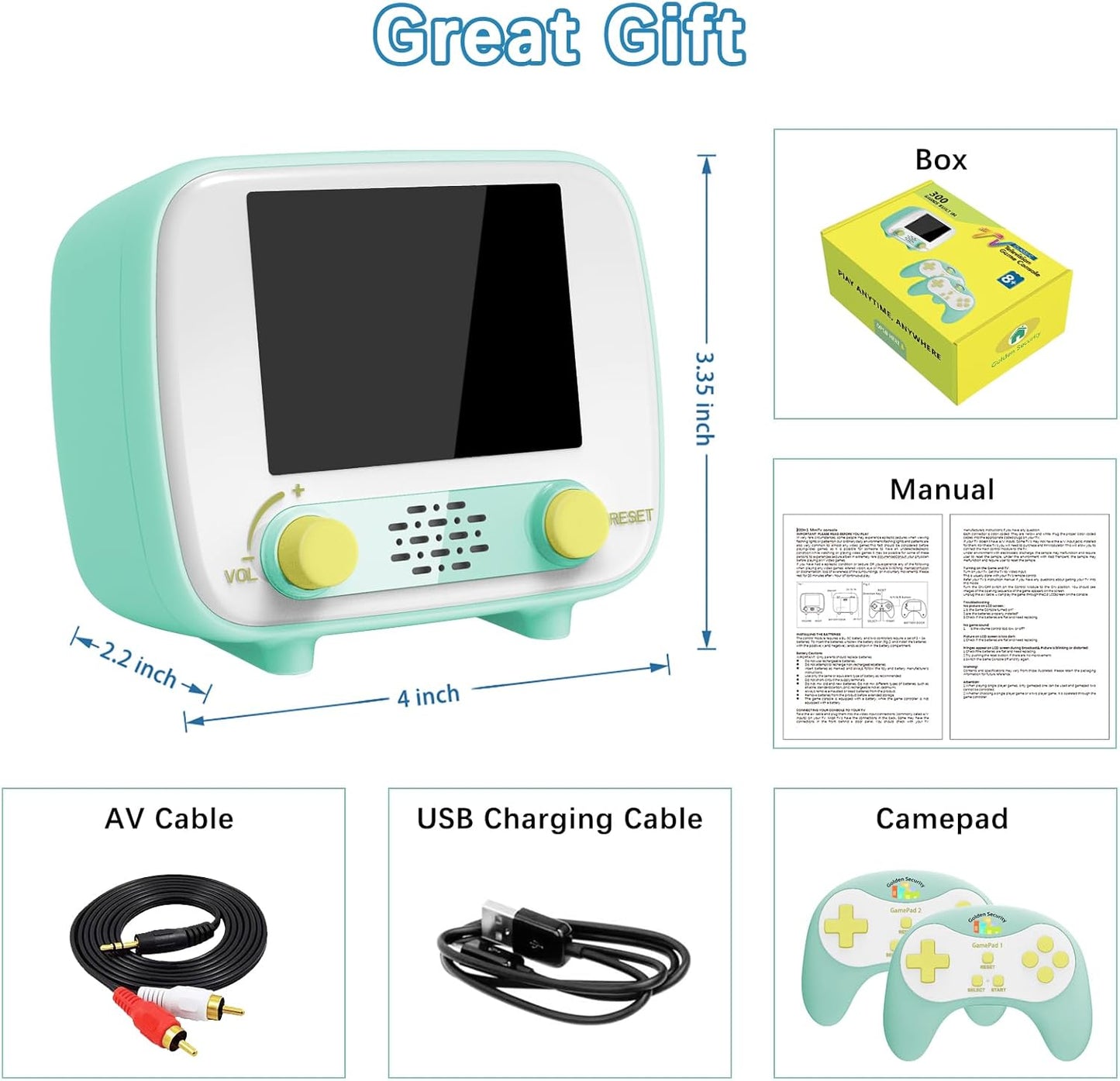 MINI CONSOLA DE JUEGOS H7