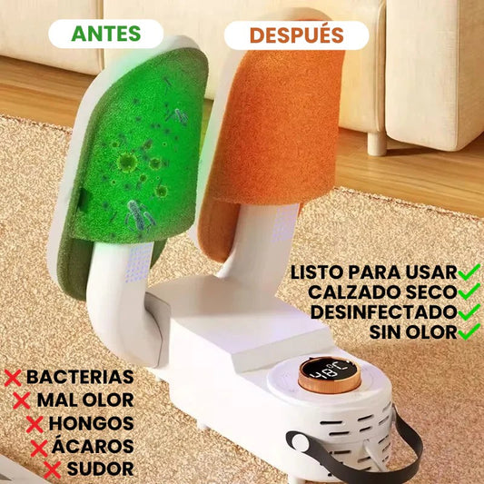 EL FUTURO DEL SECADO DE ZAPATOS ESTÁ AQUÍ.