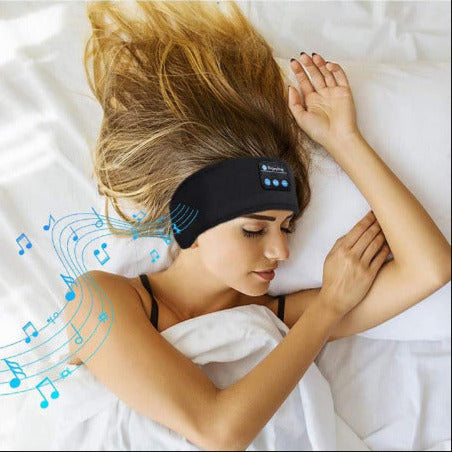 Wireless Bluetooth Headphones Sleeping Headphones Headband Thin Soft Elastic Comfortable Music Ear Phones Eye Mask for Side Sleeper Sports Valentine'S Day Gift for Women