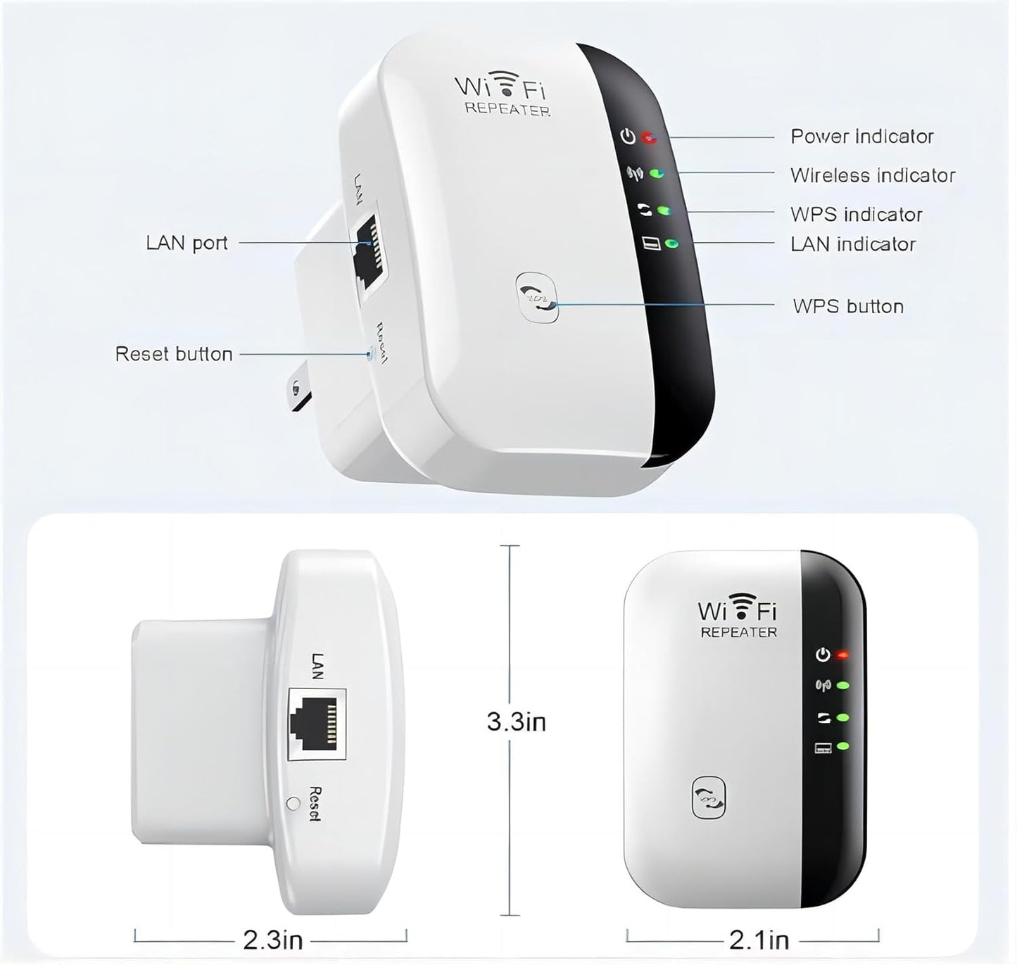 EXTENSOR ROUTER REPETIDOR WIFI INTERNET
