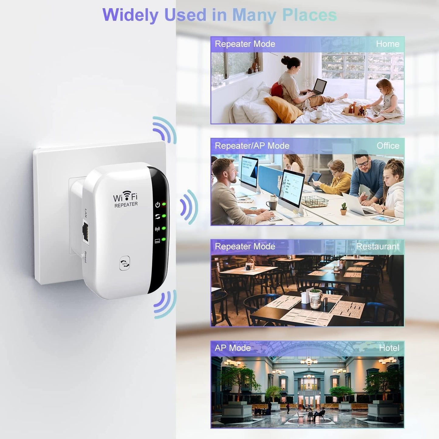 EXTENSOR ROUTER REPETIDOR WIFI INTERNET